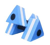 Water Weights for Pool Exercise - Foam Triangle Dumbbells, Portable Training Tool for Muscle Strength, Squats, Swimming, Underwater Workouts, Backyard, Indoor Gym, 10.62x5.90x5.11 Inches