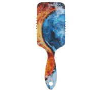 Water Yin e Yang Tai Chi Friendly Hair Scalp Massager Progettato Massaggio del cuoio capelluto per capelli ricci con manico ergonomico cepillo para Cabello