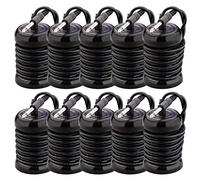 Wateralone Ionic Detox Foot Bath Array Round Bobine in acciaio inox di ricambio per Ionic Detox Foot SPA Cleanse Machine (nero)