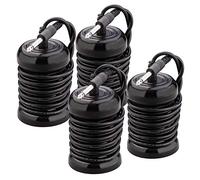 Wateralone Ionic Detox Foot Bath Array Round Bobine in acciaio inox di ricambio per Ionic Detox Foot SPA Cleanse Machine (nero)