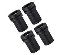 WATERBELINE 4 pezzi rubinetto singolo foro accoppiamento dado rubinetto base fissa supporto lavabo fissaggio piede dado rubinetto fissaggio durevole