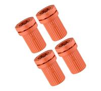 WATERBELINE 4 pezzi rubinetto singolo foro accoppiamento dado rubinetto base fissa supporto lavabo fissaggio piede dado rubinetto fissaggio durevole