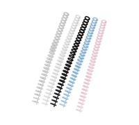 WATERBELINE 5 pettini a 30 anelli, 12 mm, 30 fori, rilegatura a spirale per quaderni, diari, planner