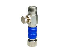 WATERBELINE Adattatore rapido efficiente del metallo dell'accoppiatore del connettore per il gonfiaggio Strumento facile da usare per l'attacco rapido
