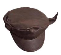 WATERBELINE Cappello, berretti scuri da cabbie con orecchie malvagie cappello da pittore berretti Baker Boy cappello per passeggiare in strada cappelli piatti scuri oggetti di scena fotografici