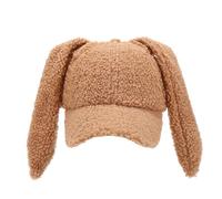 WATERBELINE Cappello da baseball, spesso, per Halloween, cosplay, sport, con orecchie, anni 2000, per cosplay, conigli, baseball, anni 2000