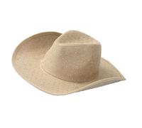 WATERBELINE Cappello da cowboy, cappello da sposa con cristalli gioiello per feste di addio al nubilato, versatile per spettacoli teatrali in discoteca