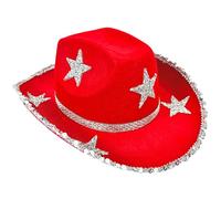WATERBELINE Cappello da indossare, cappello porkpie con cristalli gioiello cappello da sposa cappello panama per addio al nubilato cappello porkpie versatile per spettacoli teatrali club