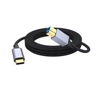 WATERBELINE Cavo dati, da tipo C a USB B, 5 Gbps, trasferimento dati ad alta velocità per scanner hard disk esterni docking station