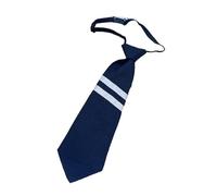 WATERBELINE Cravatta a clip per uomo donna classica in poliestere cravatta per eventi casual aziendali