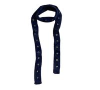 WATERBELINE Hollows Sciarpa in peluche lavorata a maglia a righe lunghe invernali avvolgente misto acrilico morbido accessorio unisex per donne uomini