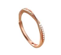 WATERBELINE Minimalista Donne Attraversato Anelli Linea Stabile Lega Portatile Accessori Per Matrimoni Anniversari E Impegni