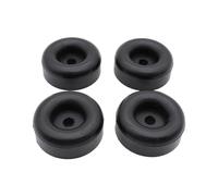 WATERBELINE Pratico blocco tampone di gomma di ricambio per porta del rimorchio da 6,3 cm per aree di parcheggio strade strette, 4 pezzi