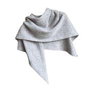 WATERBELINE Scialle invernale di lana per le donne sciarpa triangolare calda involucro oversize copertura cervicale accessorio per clima freddo