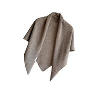 WATERBELINE Scialle invernale di lana per le donne sciarpa triangolare calda involucro oversize copertura cervicale accessorio per clima freddo