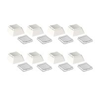 WATERBELINE Set di 8 copritasti OEM, 8 pezzi Cheey Profile PC Keycap 1U Keycap set per tastiere meccaniche copritasti durata in colore classico