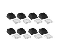 WATERBELINE Set di 8 copritasti OEM, 8 pezzi Cheey Profile PC Keycap 1U Keycap set per tastiere meccaniche copritasti durata in colore classico