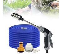 Waterblitz Pressure Washer, 2025 New Water Blitz Power Washer, Turbowasher for Garden Hose for Three Spray Modes, Equipped with Metal Joints and 15m Telescopic Tube for 1/2" Pipe (Set C)