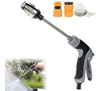 Waterblitz Pressure Washer, 2025 Upgrade High Pressure Washer Gun Powerful Dirt Removal, Waterblitz High Pressure Water Gun, Power Washer Gun for Garden Hose, Time-Efficient (1Set)
