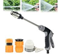 Waterblitz Pressure Washer, Multi-function Car Washing Tool, Waterblitz High Pressure Water Gun, Various Spray Effects, Power High-Pressure Cleaner for Garden Hose with Metal Joints(1set)