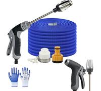 Waterblitz Pressure Washer, Turn Any Hose into a High-Pressure Water Jet, Citizenscoupons Pressure Washer with 360° Rotating for Three Spray Modes (B)