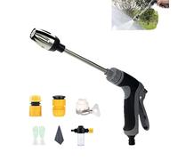 Waterblitz Pressure Washer,Water Blitz Pressure Washer,Power High-Pressure Cleaner for Every Garden Hose,Various Spray Effects with 360° Rotating for Car,Floor,Wall Cleaning (Set A)