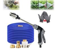 Waterblitz Pressure Washer, Water Blitz Pressure Washer, Waterblitz High Pressure Water Gun, Various Spray Effects, With 360° Rotating for Every Garden Hose (Style A (5M Hose))
