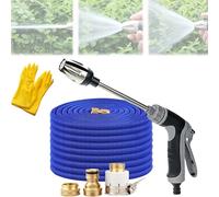 Waterblitz Pressure Washer, Water Blitz, Water Blitz Pressure Washer, with 360° Rotating for Three Spray Modes, Can be Filled with Cleaning Agent (d)
