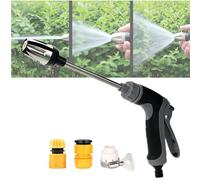 Waterblitz Pressure Washer, WaterBlitz High Pressure Nozzle, Water Blitz Hose Nozzle, High Pressure Water Gun with 3 Nozzles, Fits Almost Any Garden Hose (1 PCS)