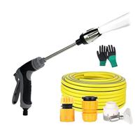 Waterblitz Pressure Washer, Waterblitz High-Pressure Nozzle, with 360° Rotating for Three Spray Modes, for Garden, Car, Courtyard, Etc (5m Water Hose)