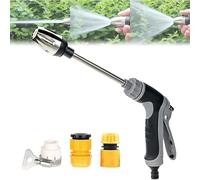 Waterblitz Pressure Washer,Waterblitz High Pressure Water Gun,Turbowasher for Garden Hose,with 360°Rotating for Three Spray Modes