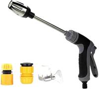 Waterblitz Pressure Washer,Waterblitz High Pressure Water Gun,Turn Any Hose into a High-Pressure Water Jet Without Electricity with 360° Rotating for Three Spray Modes