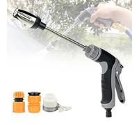 Waterblitz Pressure Washer, Waterblitz High Pressure Water Gun, Various Spray Effects, Household car washing tools, with 360° Rotating, for Car, Floor, Wall Cleaning (A)