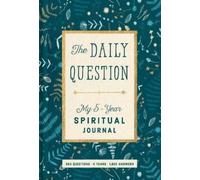 Waterbrook Pres Spiritual Journal: The Daily Question - My Five-Year (Tascabile)