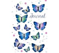 Watercolor Butterfly Journal: A Diary Notebook with butterfly design interior where you can write your thoughts.