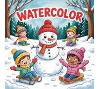 Watercolor Coloring Book for Kids Ages 2-8: Cute Build Confidence For Kids Coloring Pages Halloween Activity Family Bonding Encourage Relaxation ... Coloring Pages Halloween Activity Family Bond