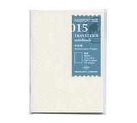 Watercolor Paper Notebook - Refill 015 per Traveler's Notebook Passport Size
