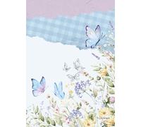 WATERCOLOR WILDFLOWERS COMPOSITION NOTEBOOK B5 80SHEETS 160PAGES: Writing Journal with Meaningful Wildflowers Quote 6.93" x 9.84" (B5 Standard Paper Size)