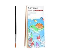 Watercolor Workbook, Kids Painting Set, Princess Animal Sketchbook, Drawing Pad, Compact Size, Easy for Young Artists, Creative Supplies, For Artist Home Travel Fun, 3,15 x 7,48 Inches