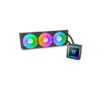 Thermaltake TH360 V3 ARGB | Raffreddamento ad acqua tutto in uno, blocco ad acqua Infinity Mirror Design | Testa della pompa rotante | ventola a telaio singolo | nero