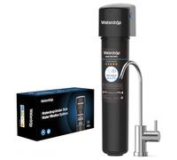 Waterdrop 15UB Filtro Acqua Sistema con Rubinetto Dedicato Goccia, Depuratore Acqua Domestico per 60K Litri, Certificato da NSF/ANSI 42, Rimuove di Piombo, Cloro, Cattivo
