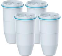 Waterdrop Acqua Filtri, Compatibile con la Caraffa e il Distributore ZeroWater®, Sistema di Filtraggio Multistadio, Riduce il Cloro, il PFOA e il PFOS, 4 Packs