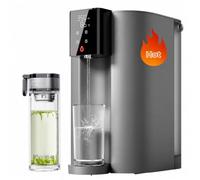 Waterdrop C1H Osmosi Inversa Sistema da Banco con Acqua Calda Istantanea | Riduce PFAS, Senza Installazione, Rapporto 3:1 Pura/Scarico, Certificato NSF/ANSI 372, Filtrazione 6 Stadi, 5 Temperature