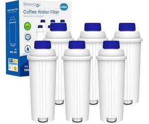 Waterdrop Certificato TÜV SÜD Filtro Acqua per Macchina da Caffè, Compatibile con De'Longhi DLS C002, 9310926, SER3017, ECAM ETAM EC800 (6)