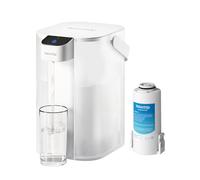 Waterdrop ED61W Caraffa Elettrica Istantanea, 3,5 L, 3 Mesi, Bianca | Riduce Il 98% di Cloro e 20+ Contaminanti, Non Riduce I TDS, Erogazione con Un Tocco, Sistema Filtrante da Banco
