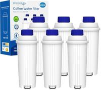 Waterdrop Certificato TÜV SÜD Filtro Acqua per Macchina da Caffè, Compatibile con De'Longhi DLS C002, 9310926, SER3017, ECAM ETAM EC800 (6)