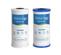 Waterdrop Filtro dell'Acqua per Tutta la Casa a Goccia d'Acqua da 10 "x 4,5", Sostituzione per il Sistema di Filtraggio dell'Acqua per Tutta la Casa WD-WHF21-PG