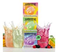 waterdrop® FUSION set Cubetti per Acqua 48 Cubi (4x12) Mix Frutti Tropicali e di
