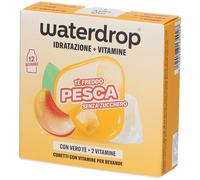 Waterdrop - Microdrink Ice Tea Pesca Confezione 12 Cubetti Effervescenti