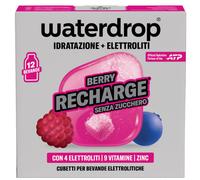 WATERDROP MICRODRINK GmbH WATERDROP MICROLYTE BERRY 12 CUBETTI